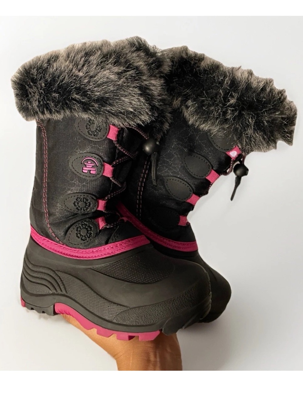 Kamik Snowgypsy 3 Girls Toddler Snow Winter Boots Waterproof Sz 11
